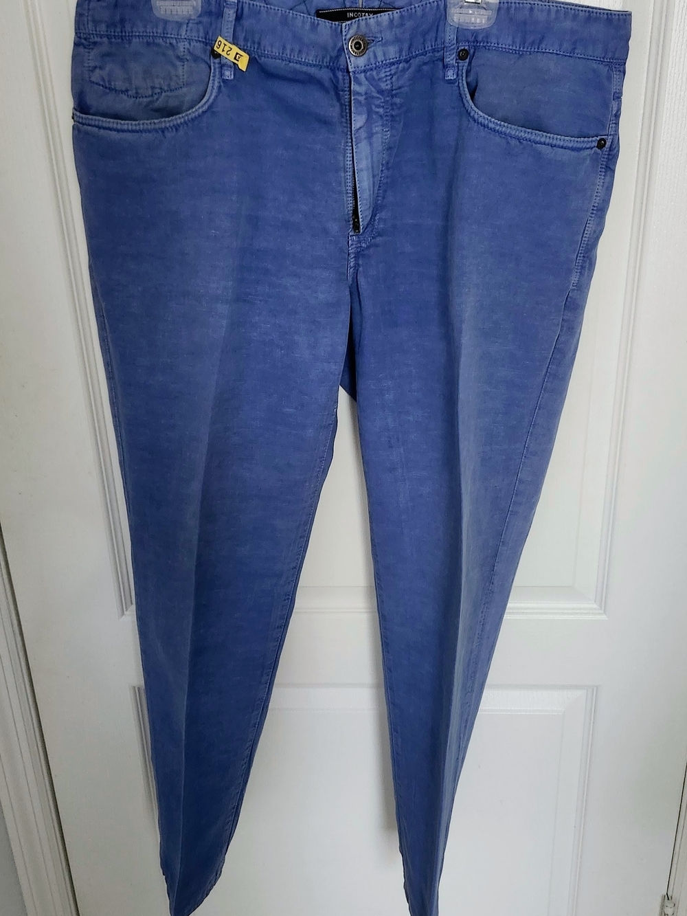 Men's Incotex Blue Straight Jeans - Stretch Fit